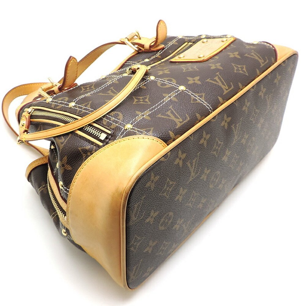 Louis Vuitton Rivet Tote Women's Shoulder Bag M40140 Monogram (Brown) - Picture 3 of 10